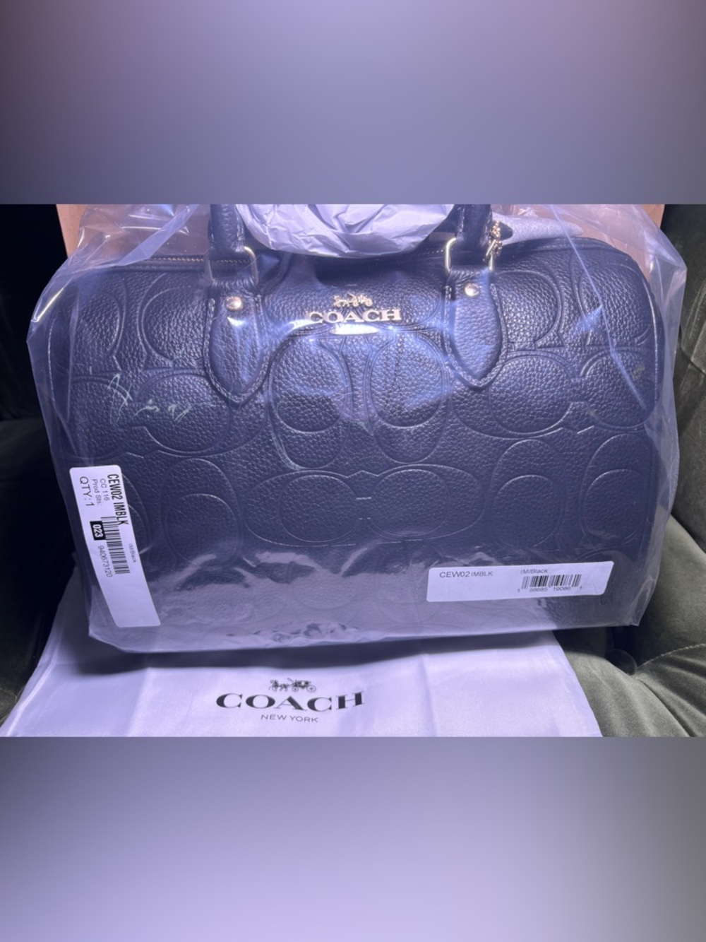 Rowan Large Satchel Bag In Signature Leather - Picture 8 of 16